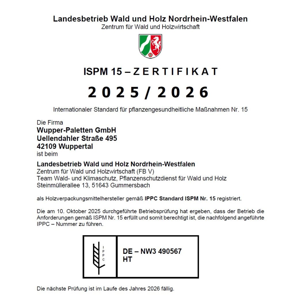ippc wupper paletten gmbh